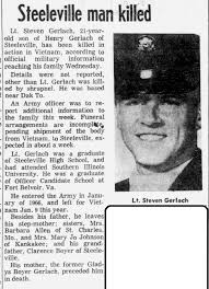 1LT Steven Henry Gerlach (1945-1968)