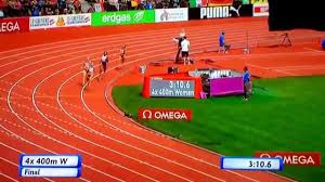 Jasmine montgomery won both the 100m (11.21 +4.6 )and the 200m (22.94 +2.2). Zurich 2014 Women 4x400 M Relay Final Incredible Victory In The Last Inches Youtube