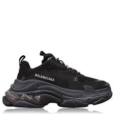 Balenciaga triple s trainers red deadpool color way seen at london spring 2019 menswear fashion week. Balenciaga Women S Triple S Clear Sole Trainers Chunky Trainers Flannels