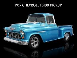 Image result for Blue 1955 Truck