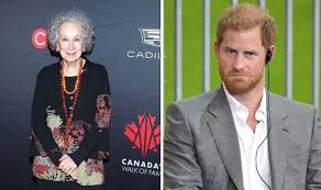 Margaret Atwood says Prince Harry 'would have been murdered' in more  powerful royal family