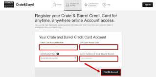 The crate and barrel credit card can be used to make purchases at crate and barrel or cb2 brand catalogs, stores or websites located in the united states (phone, fax or mail). Crate And Barrel Credit Card Login Make A Payment Creditspot