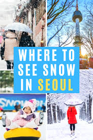 Where To See Snow In Seoul Korea Korea Travel South Korea Travel Seoul Travel