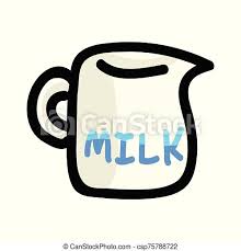 Download high quality milk can clip art from our collection of 42,000,000 clip art graphics. Cute Milk Jug Cartoon Vector Illustration Hand Drawn Breakfast Dairy Element Clip Art For Kitchen Concept Cream Graphic Canstock