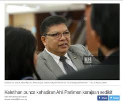 Blok kerajaan memiliki 114 kerusi parlimen. The Devoured Saviour November 2019