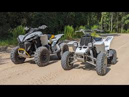 Yamaha Banshee Vs Can Am 1000 - Youtube