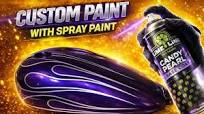 Pro Custom Paint Job Using ONLY Spray Cans! | LiME LiNE Custom Paint
