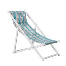 Check spelling or type a new query. Sunjoy Balina White Wood Sling Folding Beach Chair With Cushioned Headrest 110207017 The Home Depot