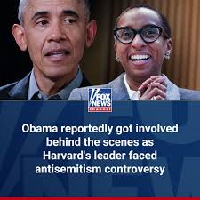 HIGHER EDUCATION: Former President Obama went to bat for Harvard President  Claudine Gay amid backlash she received following her testimony