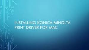 Download the latest drivers and utilities for your konica minolta devices. Bizhub C220 Driver Mac 10 10 Download Peatix
