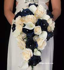 Sort wedding images by color, category, or keyword to discover the very best inspiration for your wedding day, no matter what color palette or theme you desire for your event. Navy Blue Wedding Bouquet