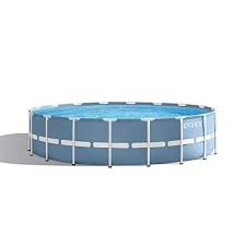 Intex 18ft X 48in Prism Frame Pool Set With Filter Pump Ladder Ground Cloth Pool Cover Pool Cover In Ground Pools Above Ground Pool Liners