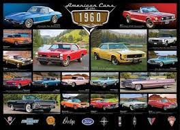 Relive the good old days with these jigsaw puzzles that capture the character of america. American Cars Cruisin Classics 1960s Jigsaw Puzzle From Jigsaw Puzzles Direct Order Today And Get Free Delivery