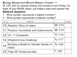 Maybe you would like to learn more about one of these? Biology Assignment Record Keeper Chapter Ppt Download