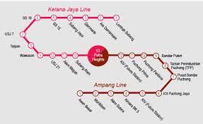 The dot matrix indicators (dmi) on the platforms may have been replaced. Park Ride Stations Lrt Line Extension Alignment Map Property Malaysia