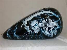 Harley Reaper Paint Set Details Custom Motorcycle Paint Jobs Motorcycle Paint Jobs Motorcycle Art Painting