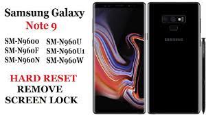 Turn off your samsung galaxy note 9 · simultaneously press: Samsung Galaxy Note 9 Hard Reset Remove Screen Lock For Gsm