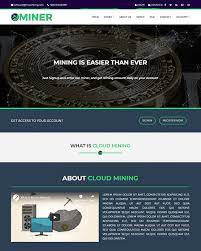 Script older than 4 weeks! Miner Advanced Cloud Mining Php Script Inkthemes