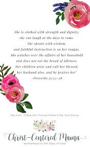 Best mother's day bible verses for honoring moms. Happy Mothers Day Biblical Images