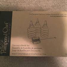 Everyday low prices, save up to 50%. Best Pampered Chef Decorator Bottle Set For Sale