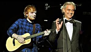 Sheeran was born in halifax, west yorkshire before moving to. Ed Sheeran Andrea Bocelli Perfect Symphony Lyrics Wth Translation