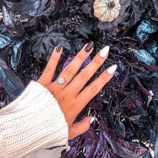 Black And White Almond Shaped Nails Halloween Nail Idea Black And White Nails Almond Shaped Nails Fall 2019 Nail Ideas Moni Halloween Nails Almond Shape Nails Black And White Nail Designs