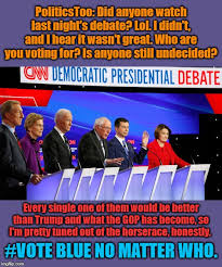 The Horse Race Is All About Media Ratings Vote Blue No Matter Who Imgflip