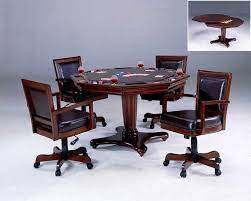 Hillsdale Ambassador Game Table Set 6124 Set Game Table And Chairs Hillsdale Furniture Furniture