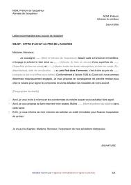 La promesse de vente n'est valable que si elle est enregistrée auprès de la recette des impôts, au plus tard 10 jours après la signature. Exemple De Lettre De Proposition Dachat Immobilier Burnsocial
