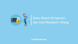 Untuk menghindari hal yang tidak diinginkan. Cara Mudah Buat Baru Kalau Kad Maybank Hilang