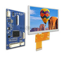 5" IPS LCD Screen TFT Module,800X480 VGA Video AV Driver Board