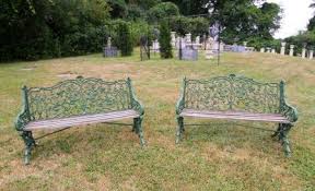 A Coalbrookdale Benches New England Garden Ornaments In 2020 Cast Iron Garden Bench Garden Bench Garden Ornaments For Sale