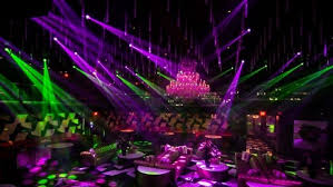 Elation Lighting Good As Gold At Exclusive Atlanta Nightclub Briefing Room Content From Live Design Led Lighting System Night Club Gold Rooms
