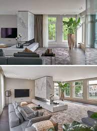 70+ living room ideas that will leave you wanting more. The Interior Of This Dutch Apartment Is Filled With Luxurious Design Elements Minimalism Interior Modern Home Interior Design Modern Fireplace