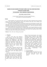Rumah sakit yang memiliki beberapa pelayanan termasuk sub bagian pengembangan sumber. Pdf Kajian Aplikasi Warna Interior Rumah Sakit Ibu Dan Anak Pada Psikologi Pasien Anak Studi Kasus Rsia Hermina Pandanaran