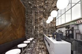 Chocolate design for a coffee shop with cream drops. Small Cafe Interior Design Ideas For Modern Look Updated 2020