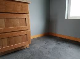Rustic Cherry Cabinets Natural Douglas Fir Trim And Black Linoleum Floor Rustic Cherry Cabinets Cherry Cabinets Linoleum Flooring