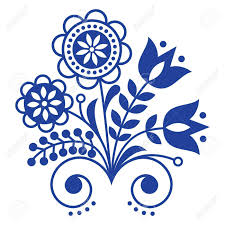 You can use the image/graphic on desktop or online softwares, mobile apps, etc. Scandinavian Folk Art Ornament With Flowers Nordic Floral Design Folk Art Ornament Folk Art Flowers Scandinavian Folk Art