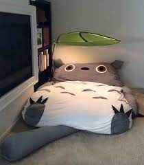 asked for a reading nook got a magical best friend totoro reading cute bett ideen leseecke coole betten