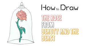 5 out of 5 stars. How To Draw The Rose From Beauty And The Beast Youtube