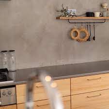 阪本建設設計事務所 s instagram photo ギンネズノイエより キッチンの壁はモールテックスで仕上げました 色ムラがいい感じ プロフィールからどうぞ sakamoto キッチン 収納棚 造作 家 づくり 設計事務所