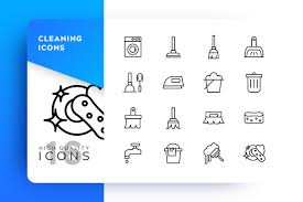 Clean Icon Pack Graphic By Goodware Std Creative Fabrica