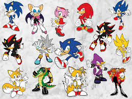 Sonic The Hedgehog Svg Files Sonic Svg By Orangecut On Zibbet