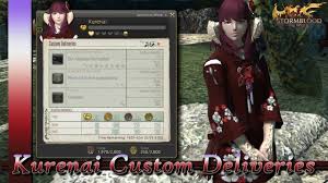 As part of final fantasy xiv online's stormblood expansion, players can now play as a red mage, a powerful mix of ffxiv's black and white mages. Ffxiv Kurenai Custom Deliveries Unlocking And Basics By Meoni