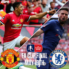 Chelsea saw off manchester united at wembley to set up an fa cup final rematch against arsenal. Espn Uk On Twitter It Will Be Manchester United Vs Chelsea In The Fa Cup Final Who Are You Backing