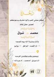 دعوة زواج wedding invitation background wedding invitation video card box wedding