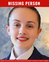 MISSING JUVENILE — URGENT COMMUNITY ASSISTANCE NEEDED The Prince William  County Police Department is requesting the public's help in locating  Evangeline Elisabeth Williamson, a 15-year-old reported missing from Prince  William County, Virginia.