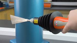 Testing Coating Porosity Using An Elcometer Continuous Dc High Voltage Holiday Detector Youtube
