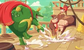 A strong and powerful ape, donkey kong owes his strength to a steady diet of his favourite food bananas, exercising, and going on many adventures. Pin By Victor Bauza On Donkey Kong Donkey Kong Donkey Kong Country Smash Bros