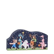 Cats meow village night owl lunch wagon wood accessory retired 1994 eats 219. Halloween Trickers The Cat S Meow Village